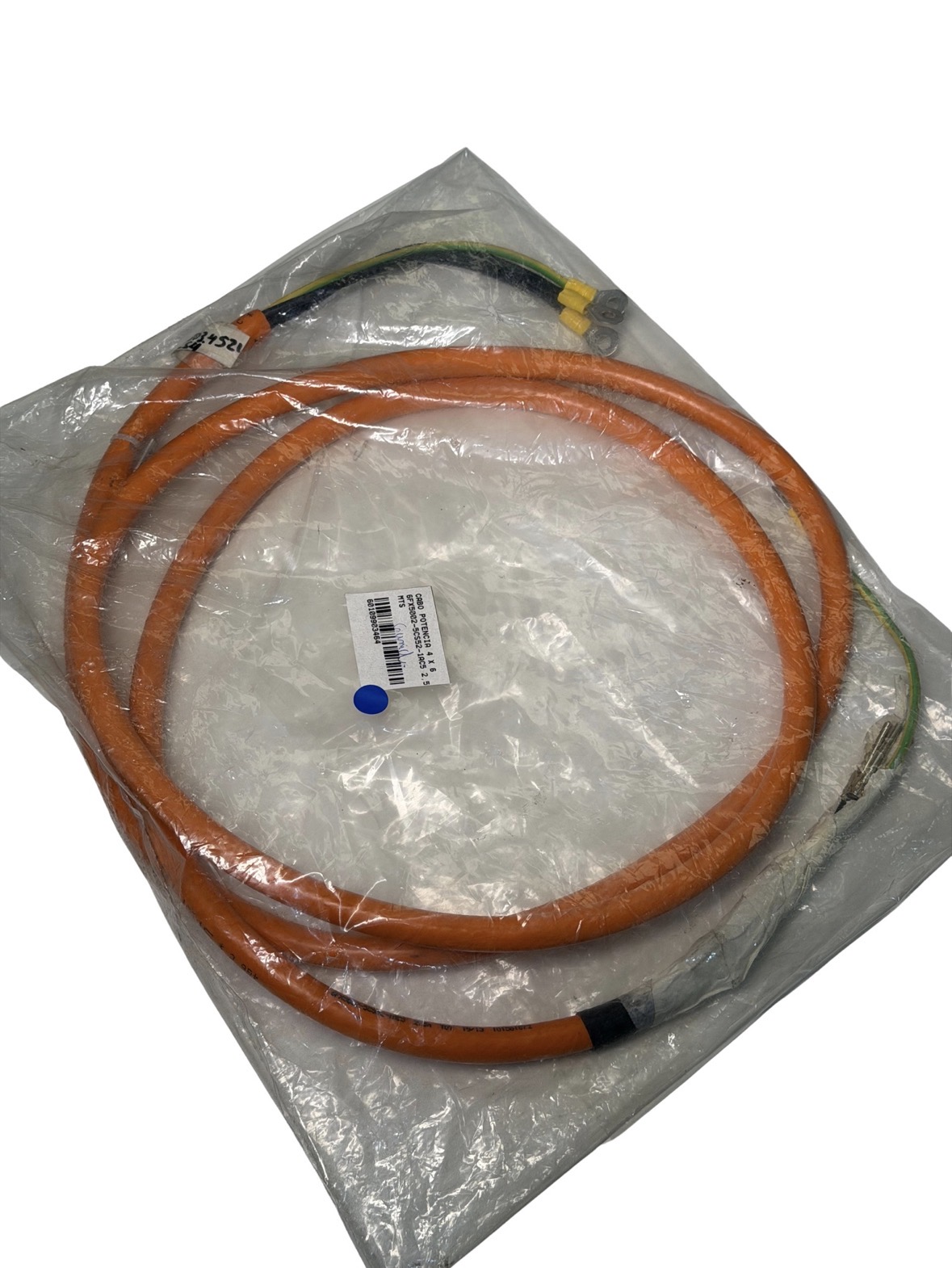 Cabo de Potência Siemens MOTION-CONNECT 500 4x6 mm² 2,5 Metros