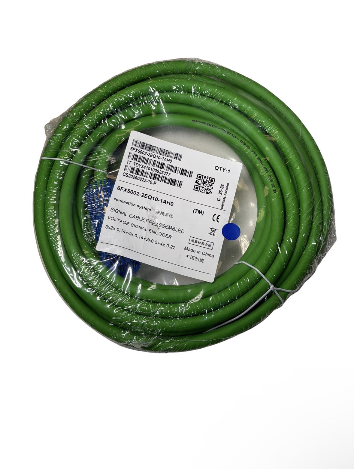 Cabo de Sinal Siemens MOTION-CONNECT 500 7M 6FX5002-2EQ10-1AH0