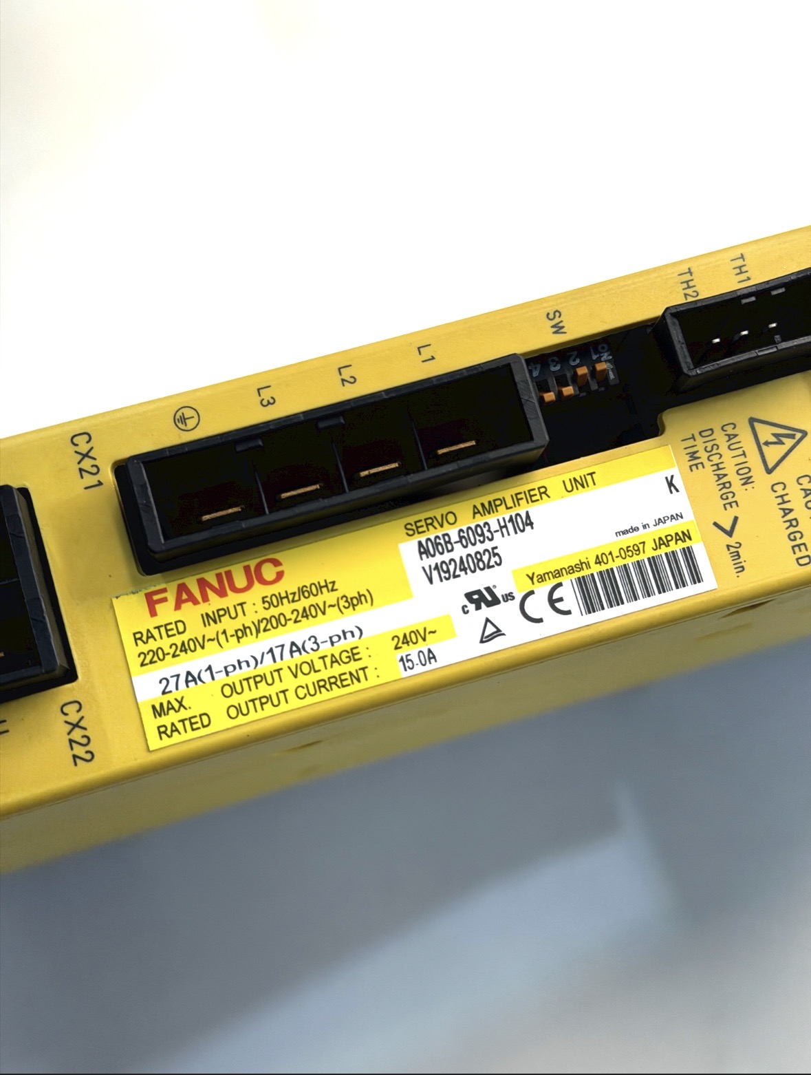 Servo Amplificador FANUC Alpha A06B-6093-H104