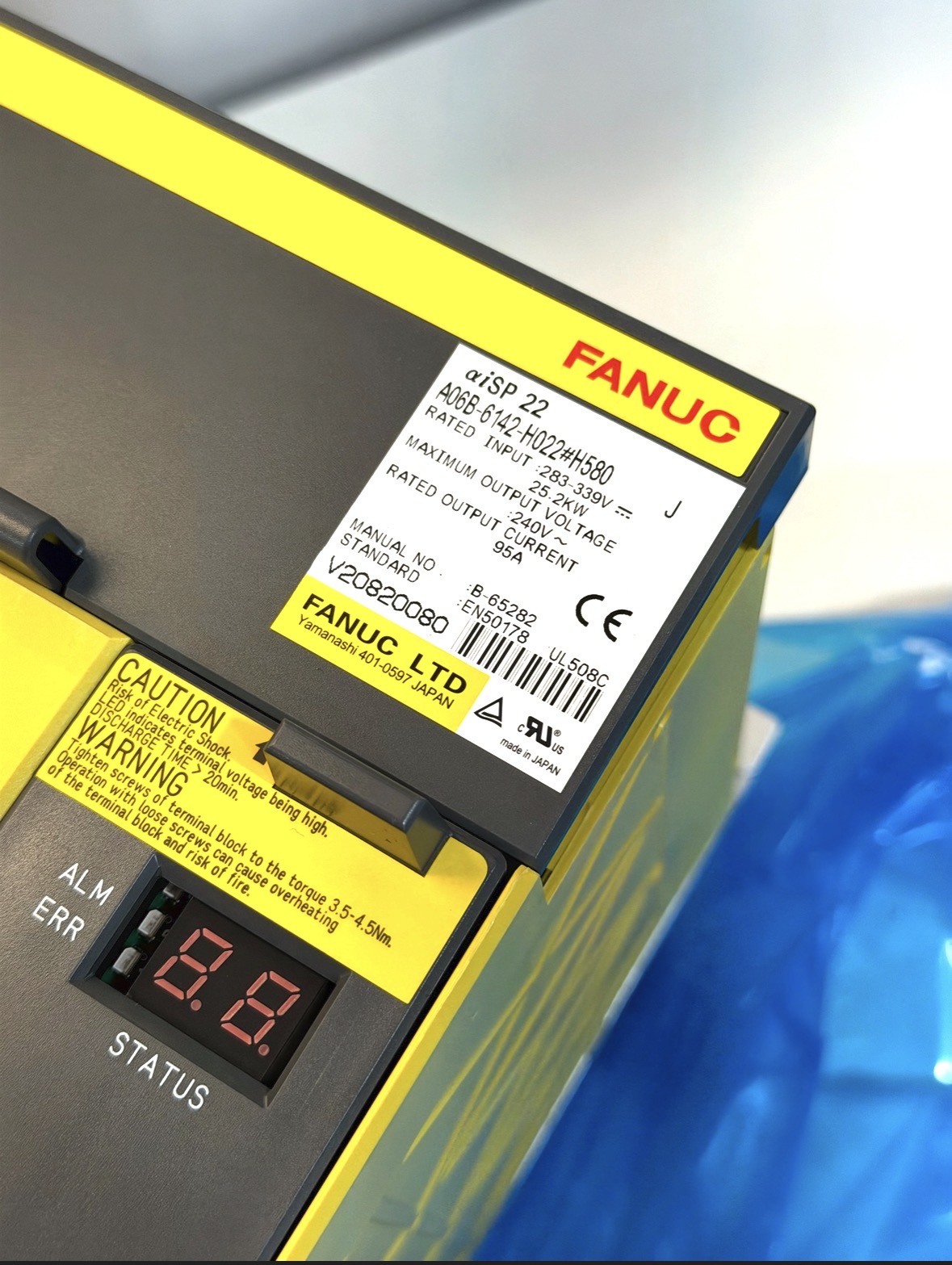 Amplificador de Spindle FANUC Alpha iSP 22 A06B-6142-H022