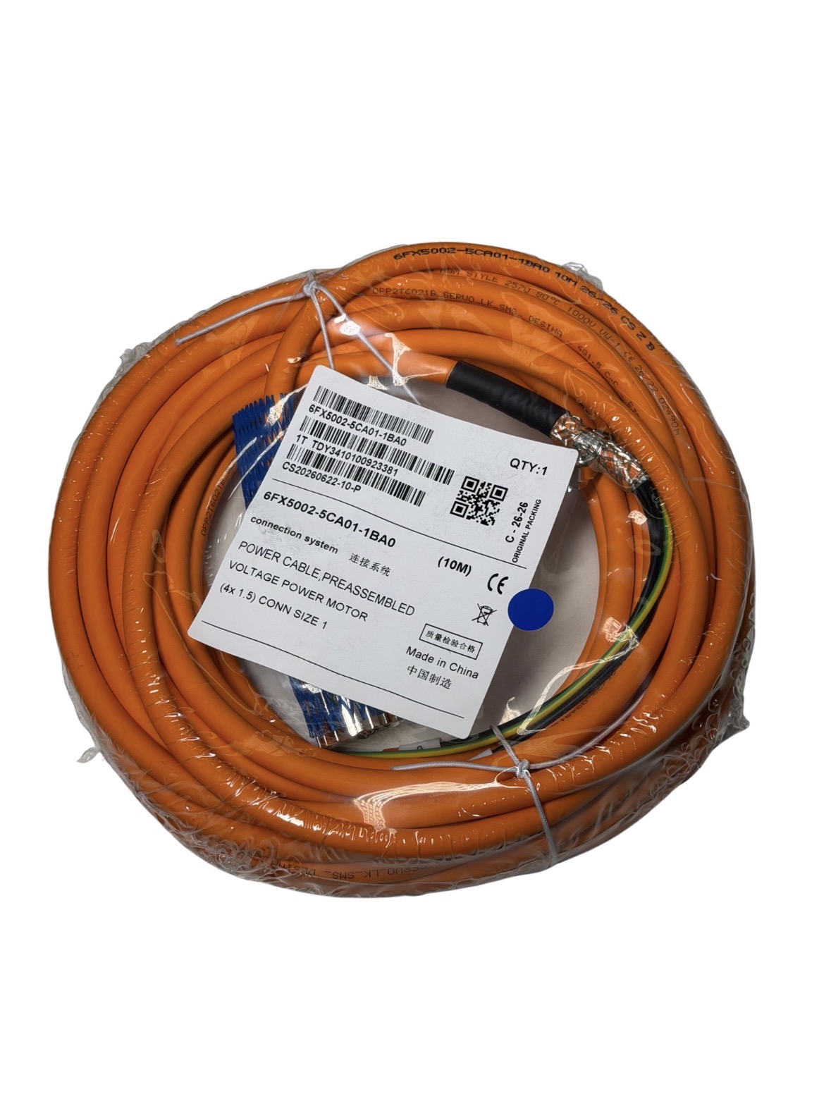 Cabo de Potência Siemens MOTION-CONNECT 500 10 Metros