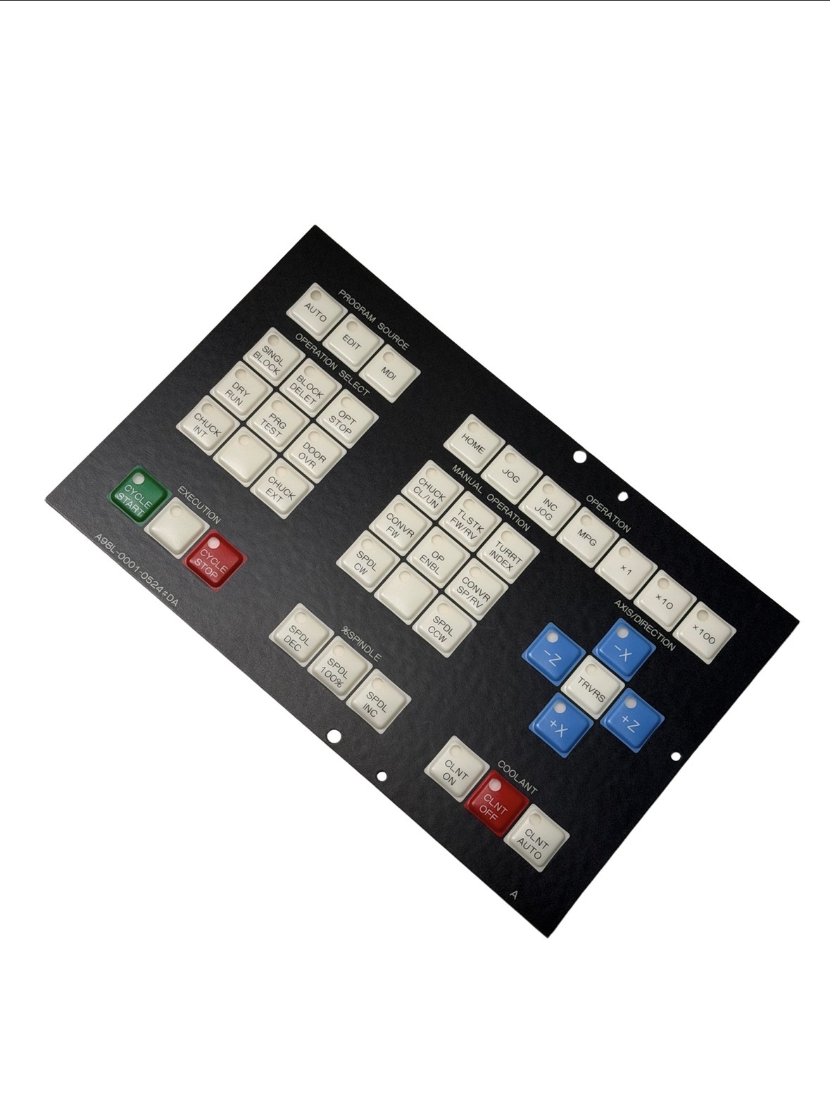 Membrana de Teclado CNC FANUC A98L-0001-0524
